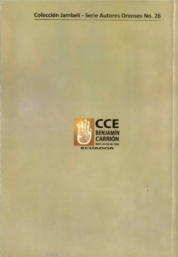 Contraportada del libro Episodio de mi vida