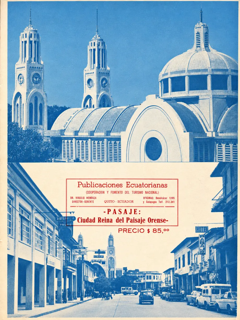Contraportada del libro La provincia de El Oro - Hombres y mujeres notables (recreación)