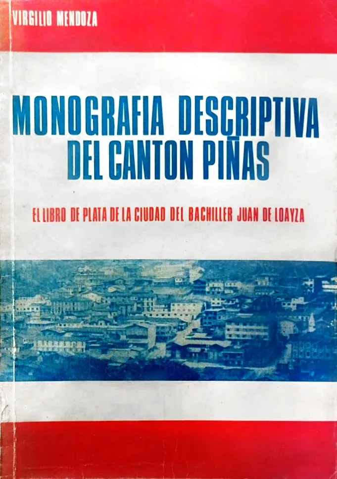 Portada de la Monografía descriptiva del cantón Piñas