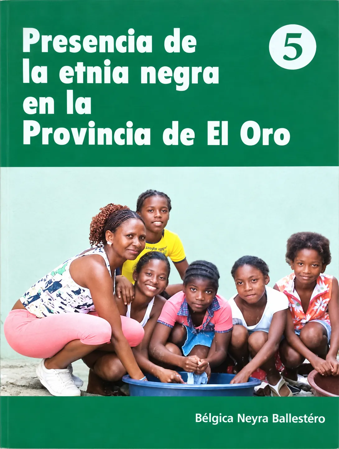 Portada del libro Presencia de la Etnia Negra en la Provincia de El Oro (recreación)